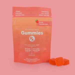 Gummies Rx Elevated Strawberry CBD + Delta 8 THC Chews